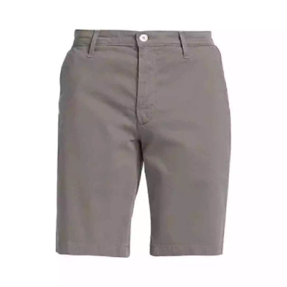 AG Los Angeles NWT Griffin 10" Cotton Blend Tailored Fit Shorts LightSterling 30 - Picture 4 of 9